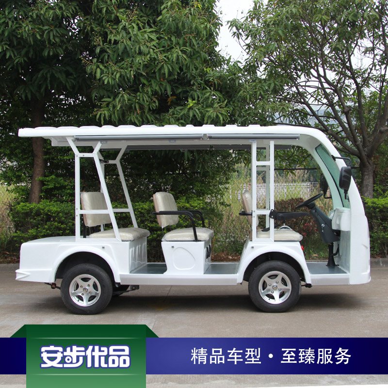 八座电动观光车_电动观光游览车_景点游览车_景区游览车_朗晴观光车