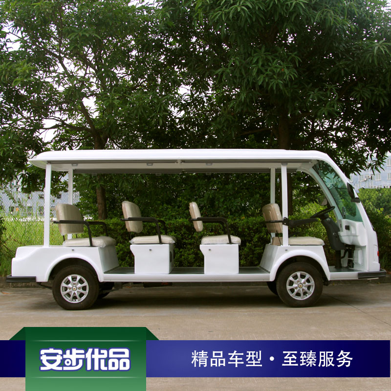 11座电动观光车_电动游览观光车_楼盘观光车_看房观光车_酒店观光车_朗晴观光车
