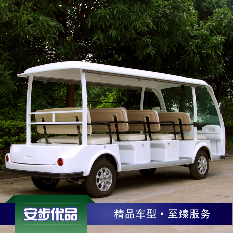 11座电动观光车_电动游览观光车_楼盘观光车_看房观光车_酒店观光车_朗晴观光车